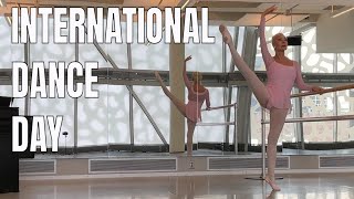 Intermediate Advanced Ballet Barre International Dance Day [upl. by Dnarb]