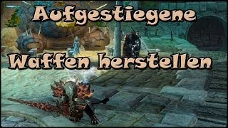 ➪ Guild Wars 2  Aufgestiegene Waffen Großschwert herstellen [upl. by Okomom]