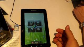 Lenovo Ideapad A1 Tablet Hands On [upl. by Kcirej312]