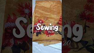 ✨Organza saree യിൽ നിന്ന് skirt ഉം top ഉം ചെയ്താലോ stitching sewing aariwork vlog [upl. by Portingale]