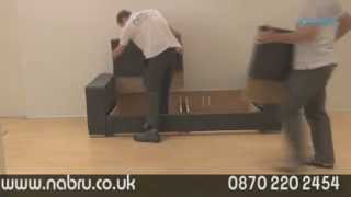 NabruSofas  Sofa Assembly in 1 Minute [upl. by Lecram425]