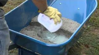 How to Hand Mix QUIKRETE® Concrete [upl. by Hirai]