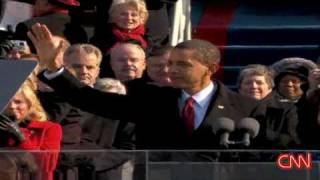 President Obama receives 21gun salute [upl. by Mailiw]