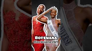 THANOLO KEUTLWILE MISS UNIVERSE BOTSWANA 2024 missuniverse2024 beautycontest beauty [upl. by Hasan]