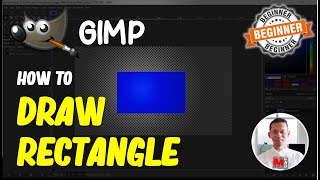 Gimp How To Draw A Rectangle [upl. by Orelie]