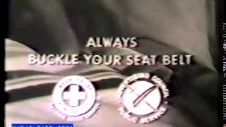 Seatbelt PSA quotAlways Wear Your Seatbeltquot  1965 [upl. by Sidnal]