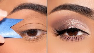 How To Easily Create ANY Eyeshadow Look using Tape Stencil Technique [upl. by Fara]