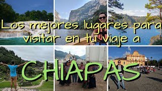 ¿Qué hacer en Chiapas Los MEJORES lugares para visitar en tu viaje a Chiapas [upl. by Bast]