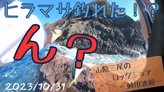 20231031 日本海青物ロックショアジギングin新温泉町三尾 果たして本命ヒラマサは釣れるのか！？ [upl. by Sunny]