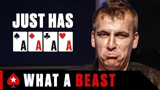 How to win like a Poker BOSS  Philipp Gruissem compilation ♠️ PokerStars [upl. by Eniagrom]