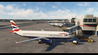 Busy Gatwick Late Landing Clearance [upl. by Sinegold]