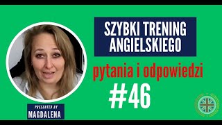 Szybki Trening Angielskiego  Pytania I Odpowiedzi  meeting 46 [upl. by Neehsuan]