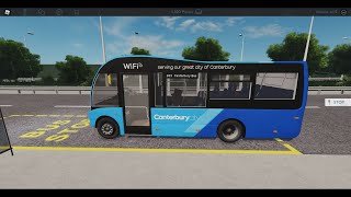 Canterbury Bus Simulator V41  FRV Driving Route 20X Loop First City Optare Solo SR YJ68 FWW [upl. by Ylrebmek267]