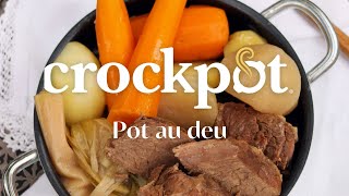 Recette Mijoteuse Crockpot®  Pot au feu recette crockpot recipe [upl. by August]