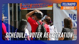 Voter registration starts on February 12  TeleRadyo Serbisyo [upl. by Atiuqrehs435]