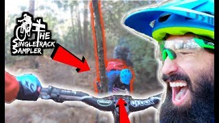 SETH SMASH  My day with Seths Bike Hacks Guided MTB Trip [upl. by Acceber]