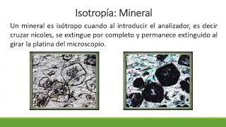 Mineralogía de Silicatos Propiedades a Nicoles Cruzados [upl. by River]