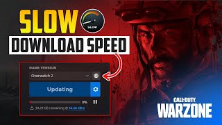 How to Fix Slow Download Speed on BattleNet on PC  Poor Download Speed in COD and other Games [upl. by Llednik]