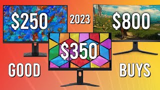 Best Monitors For Your Budget 150 to 1000 November 2023 Update [upl. by Petronille]