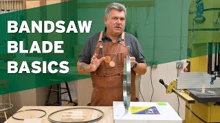 Bandsaw Blade Basics 4 Types Every Woodworker Should Know [upl. by Nichola]