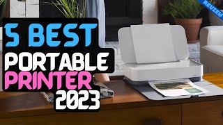 Best Portable Printer of 2023  The 5 Best Portable Printers Review [upl. by Snehpets960]