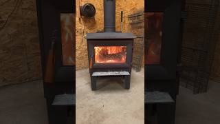 First burn in the vogelzang wood stove [upl. by Tuhn729]