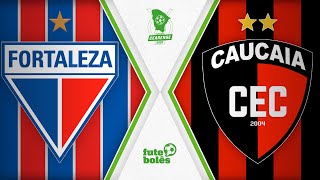 AO VIVO FORTALEZA 4X0 CAUCAIA  FINAL  COM IMAGENS CAMPEONATO CEARENSE 2022 [upl. by Nannah]