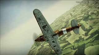 IL2 STURMOVIK BIRDS OF PREY Combat Training 031 Pilot 1969DIABOLIC Plane MC 202 [upl. by Nwahsyt]