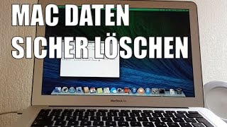 Mac und MacBook Daten sicher löschen [upl. by Nirrad584]