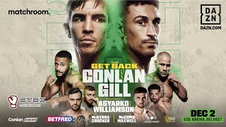 MICHAEL CONLAN vs JORDAN GILL  Big Fight Preview with Éanna [upl. by Medardas]