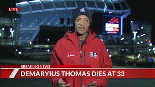 Broncos fans react to death of Demaryius Thomas [upl. by Bugbee108]