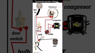 Frige wiring 👍 electrical electrian electrian boardwiring boardwiring electrician electritian [upl. by Eiramoj]