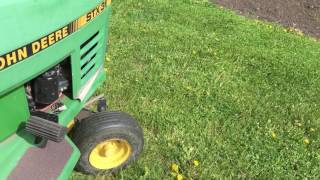 John Deere STX 38 Riding Mower [upl. by Megargee682]