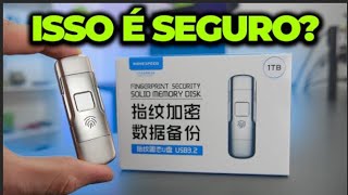 ESSE PENDRIVE ESTÁ NO FUTURO TEM 1TB E LEITOR BIOMÉTRICO DE SEGURANÇA [upl. by Beka]