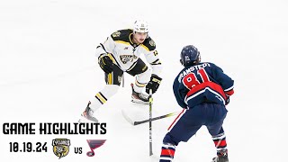 Game Highlights  Wausau wins their 8th straight behind hat trick from Garrow [upl. by Eintruoc]