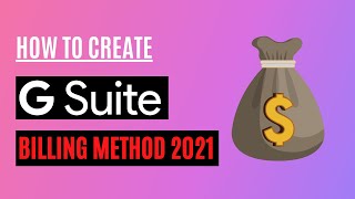 How To Create G Suite Account  Create GSuite Gmail Account  G Suite with Domain  2021 [upl. by Romine594]