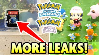 TONS MORE LEAKS GAMEPLAY LEAKS for Pokemon Brilliant Diamond and Pokemon Shining Pearl [upl. by Seow]