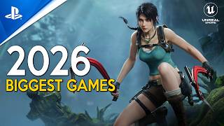 TOP 40 BIGGEST NEW Games coming in 2026 with Crazy NEXT GEN 4K Graphics [upl. by Kumagai]