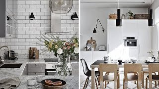 Elegant Scandinavian Kitchen Designs  Scandinavian Decoration Ideas [upl. by Dewayne]