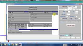 Weighbridge Software Training  Part  2  Printing Setting [upl. by Pettit]