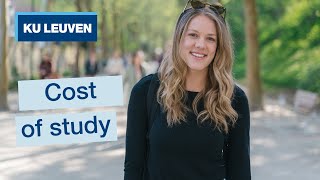 Cost of study at KU Leuven  Belgium  International students  Affordable top50 university [upl. by Adnorehs]