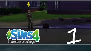 The Sims 4 Homeless Challenge Episode 1  Meet Elijah [upl. by Euqinamod]