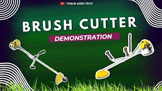 Demonstration of Brush Cutter from THULIR AGRO TECH [upl. by Ailegra]