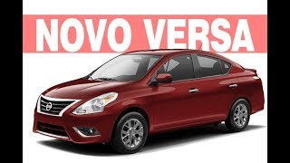 Novo Nissan Versa  Ficha Técnica Preço Consumo [upl. by Aneehs]