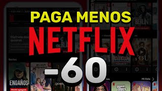 Como PAGAR menos por NETFLIX en 2024 MAS BARATO [upl. by Waylan]