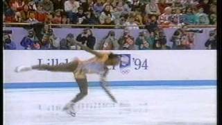 Surya Bonaly FRA  1994 Lillehammer Figure Skating Ladies Technical Program [upl. by Esilahs]