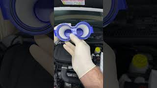 FIAT 500 HYBRID AIR FILTER CHANGE LUFT FILTER WECHSELN 500 HYBRID airfilterchange fiat fiat500 [upl. by Rhodie]