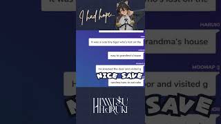 【HIMITSU HARUKI】I hoped it would at least make sense vtuber shorts garticphone funny [upl. by Anreval425]