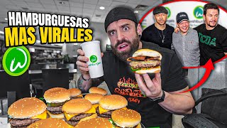 NO CREERÁS LO QUE ME PASÓ PROBANDO las VIRALES HAMBURGUESAS de WAHLBURGERS esto no es normal [upl. by Franck]