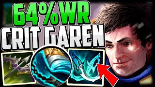 CRIT GAREN JUST ISNT FAIR 64 WR BUILD  How to Play Garen amp Carry For Beginners  Garen Guide [upl. by Lisab]